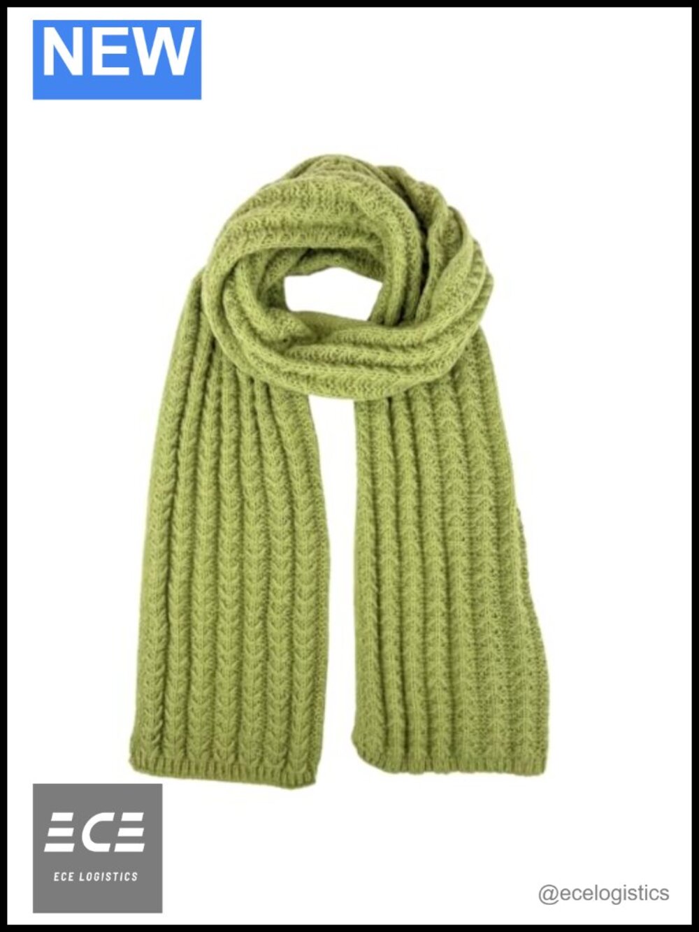 Humble Hilo Knit Scarf Acrylic Large Neck Winter Unisex One Size